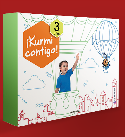 Kit Compartir ¡Kurmi contigo! 3 años - Inicial