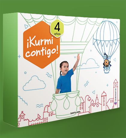 Kit Compartir ¡Kurmi contigo! 4 años - Inicial